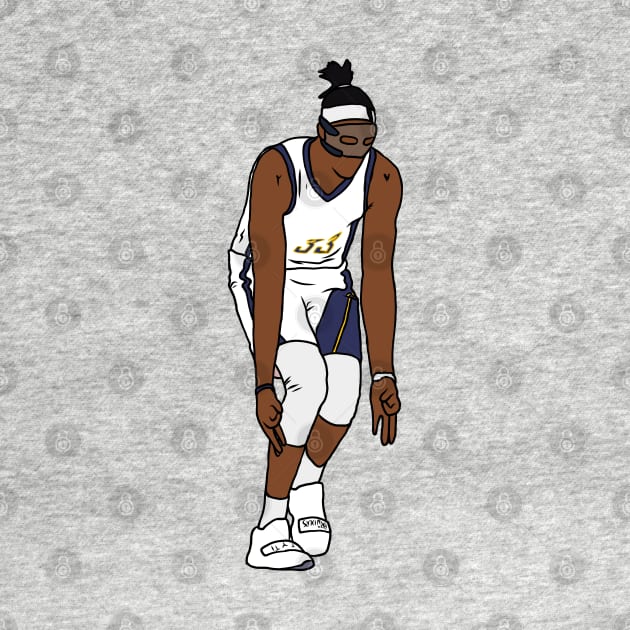 Masked Myles Turner's Celebration by rattraptees